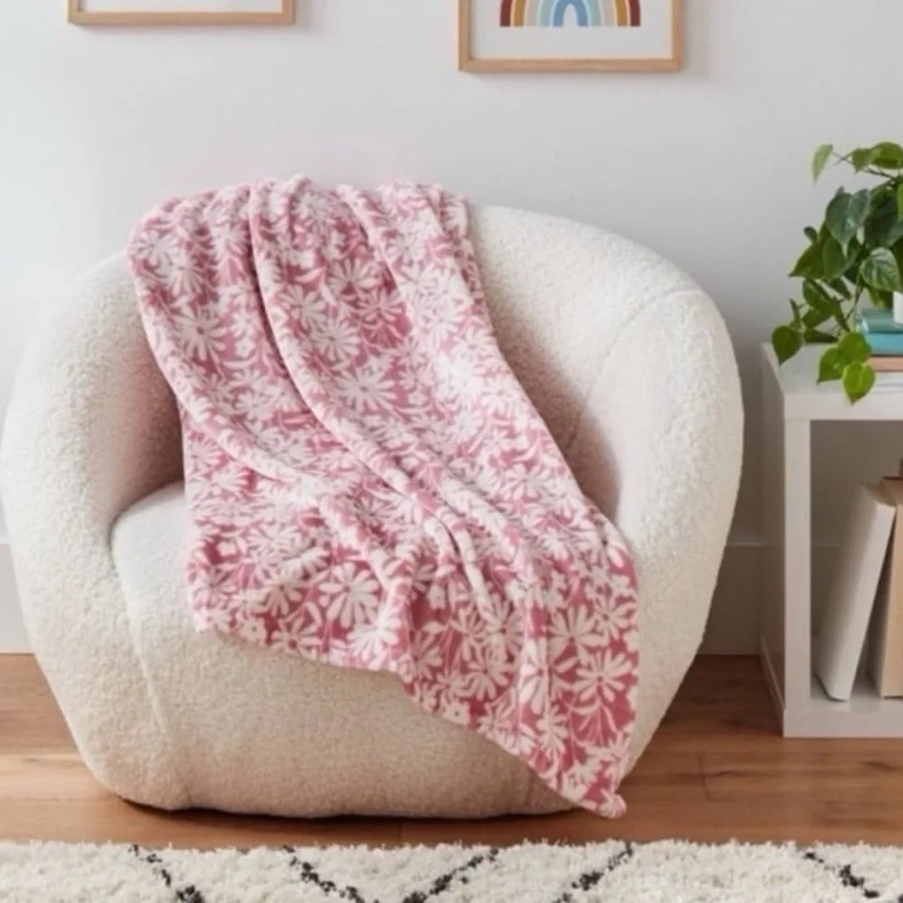 Target Spring Plush Throw Blanket